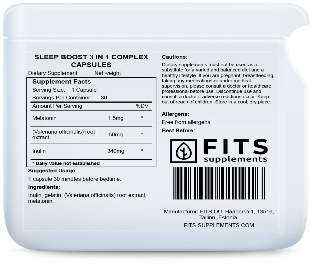 FITS Sleep Boost 30 kapsúl - 2