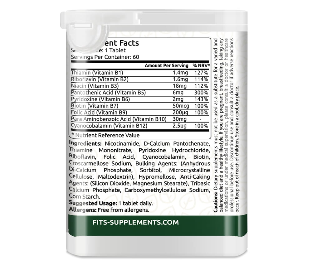 Vitamín B komplex 60 tabliet