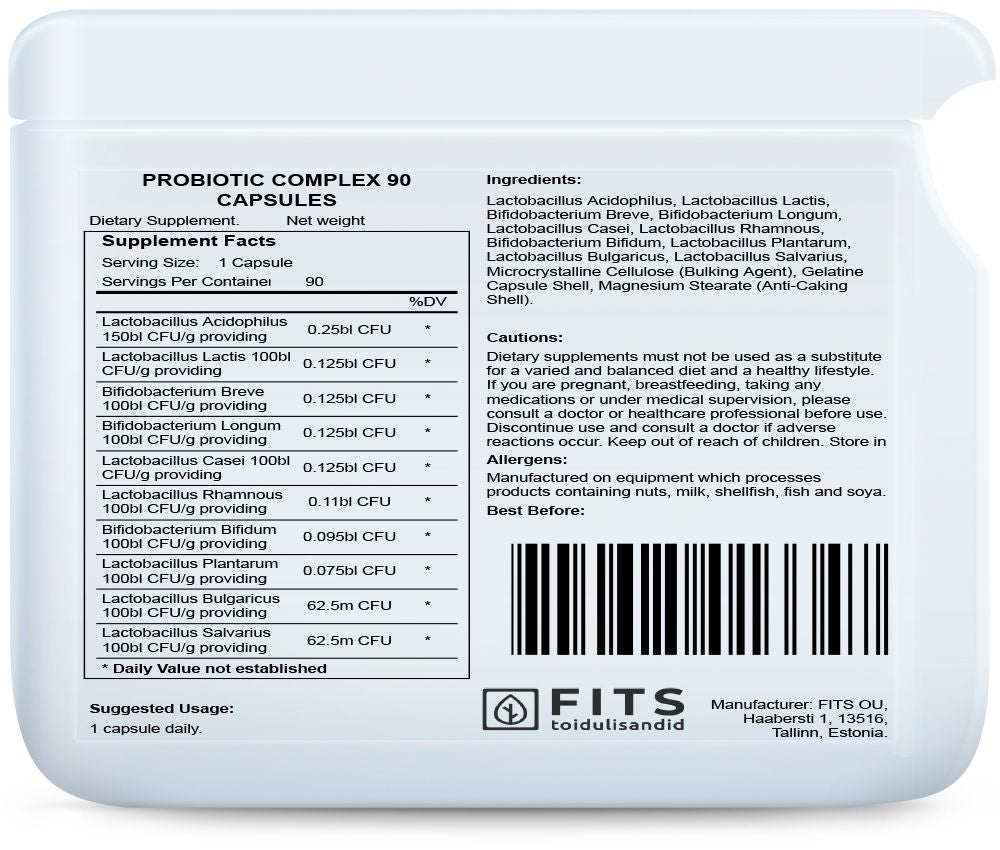 Probiotický komplex 90 kapsúl