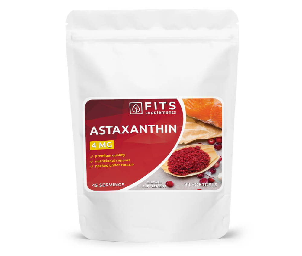 Astaxantín 4mg 90 mäkkých kapsúl
