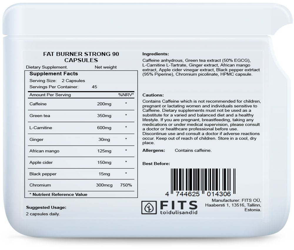 Spaľovač tukov Strong 90 kapsúl