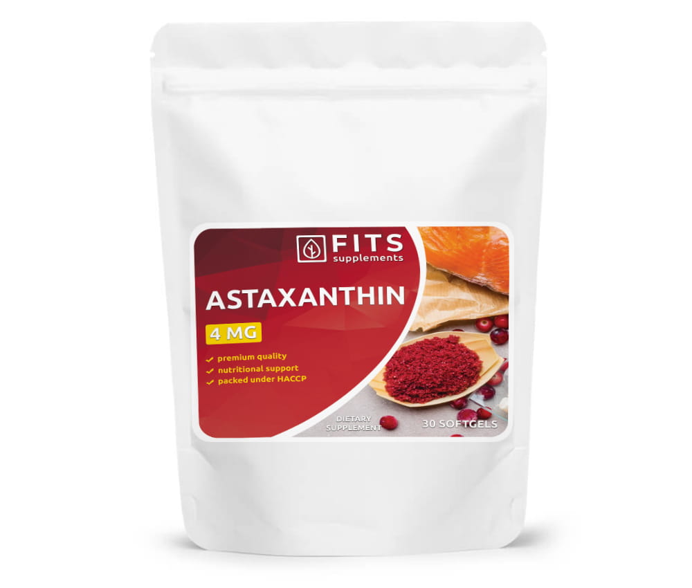 Astaxantín 4mg 30 mäkkých kapsúl