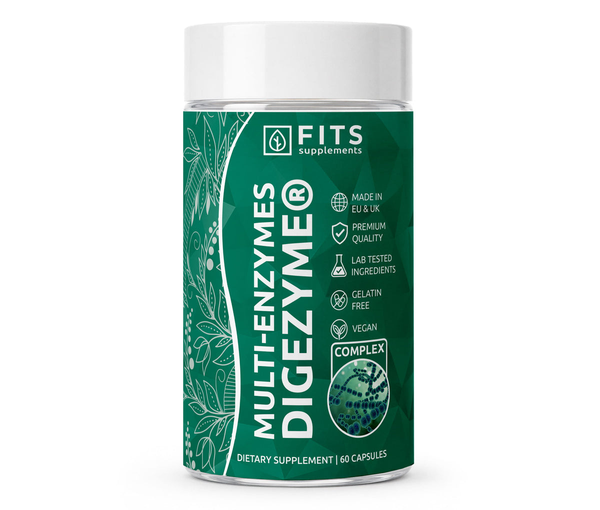 Komplex viacerých enzýmov DigeZyme® 300 mg 60 kapsúl