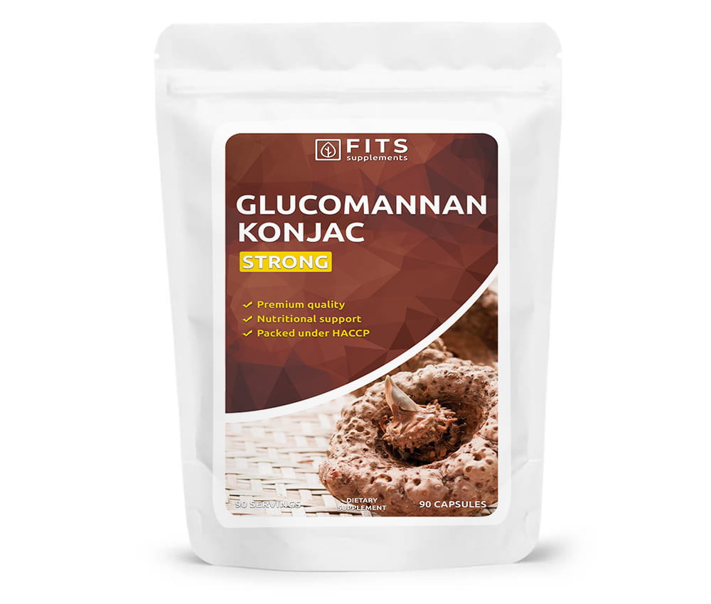 Glukomannan Konjak Silný 600mg 90 kapslí