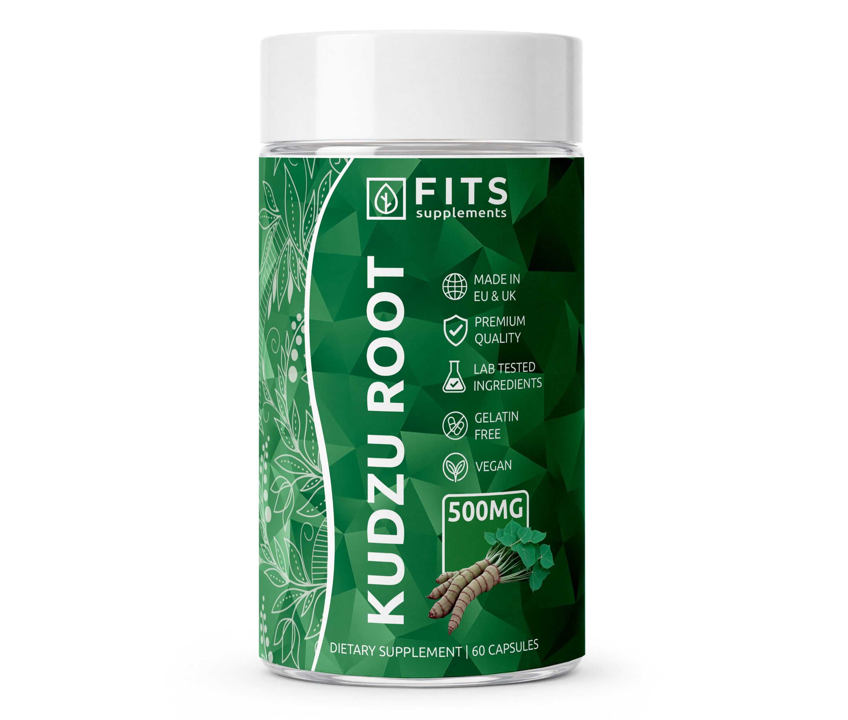 Koreň Kudzu 500mg 40% Izoflavóny 60 kapsúl