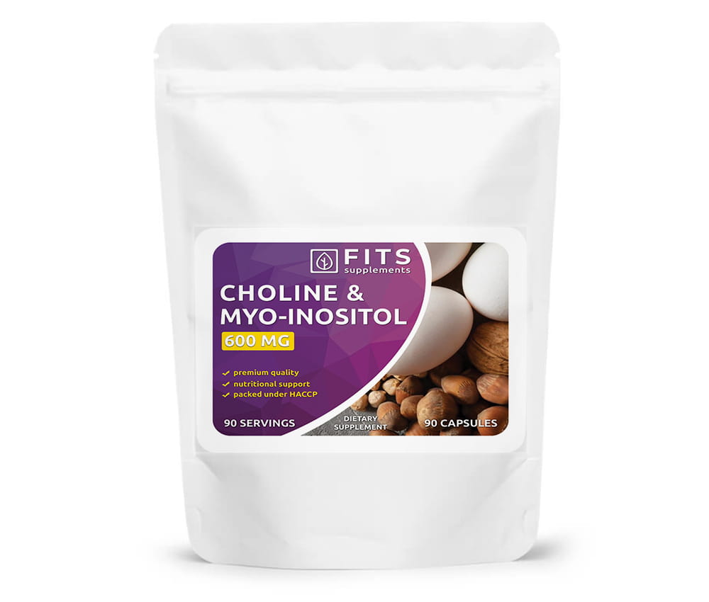 Cholin a Myo Inositol 90 kapslí