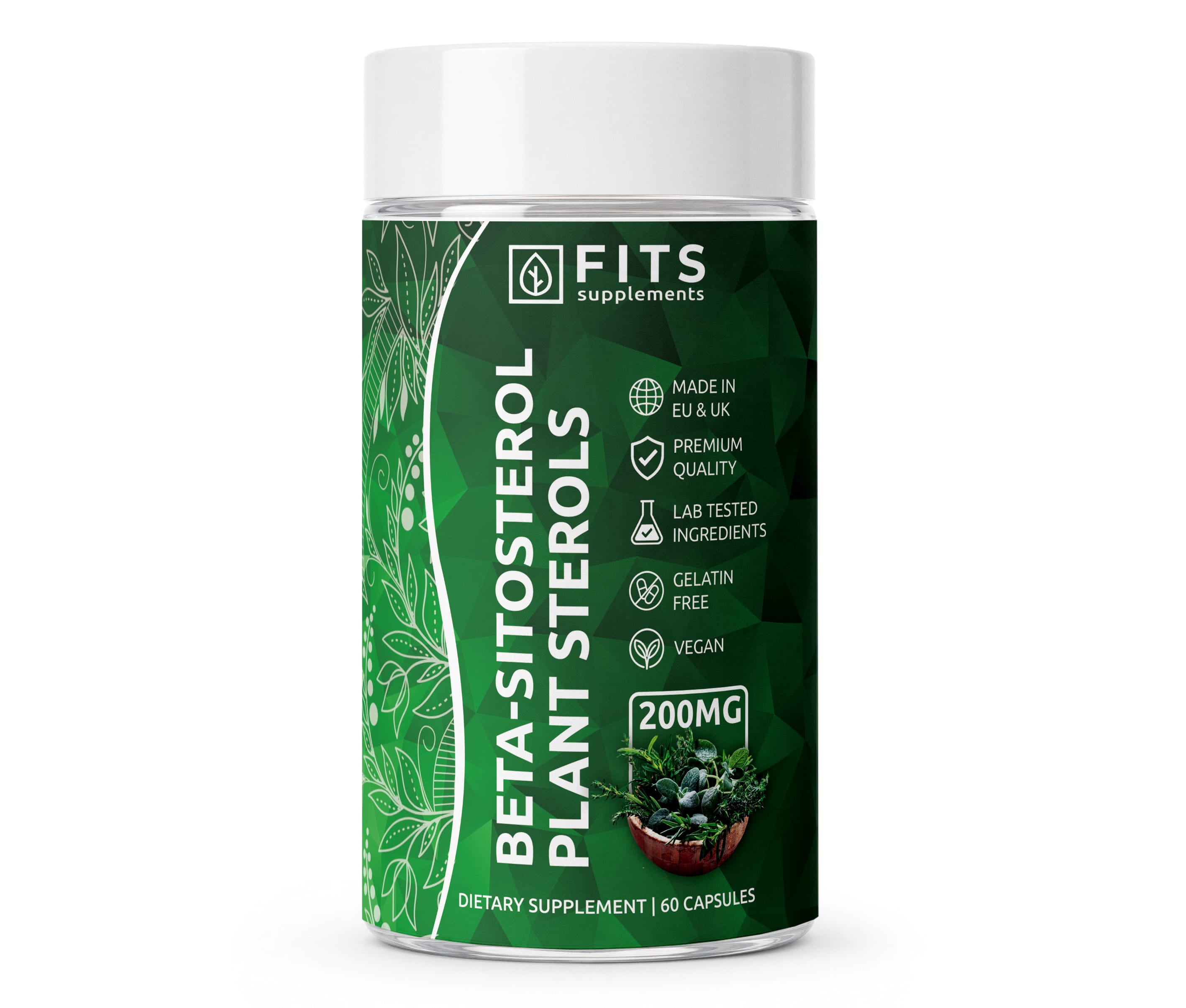 Beta-sitosterol rastlinné steroly 200 mg 60 kapsúl