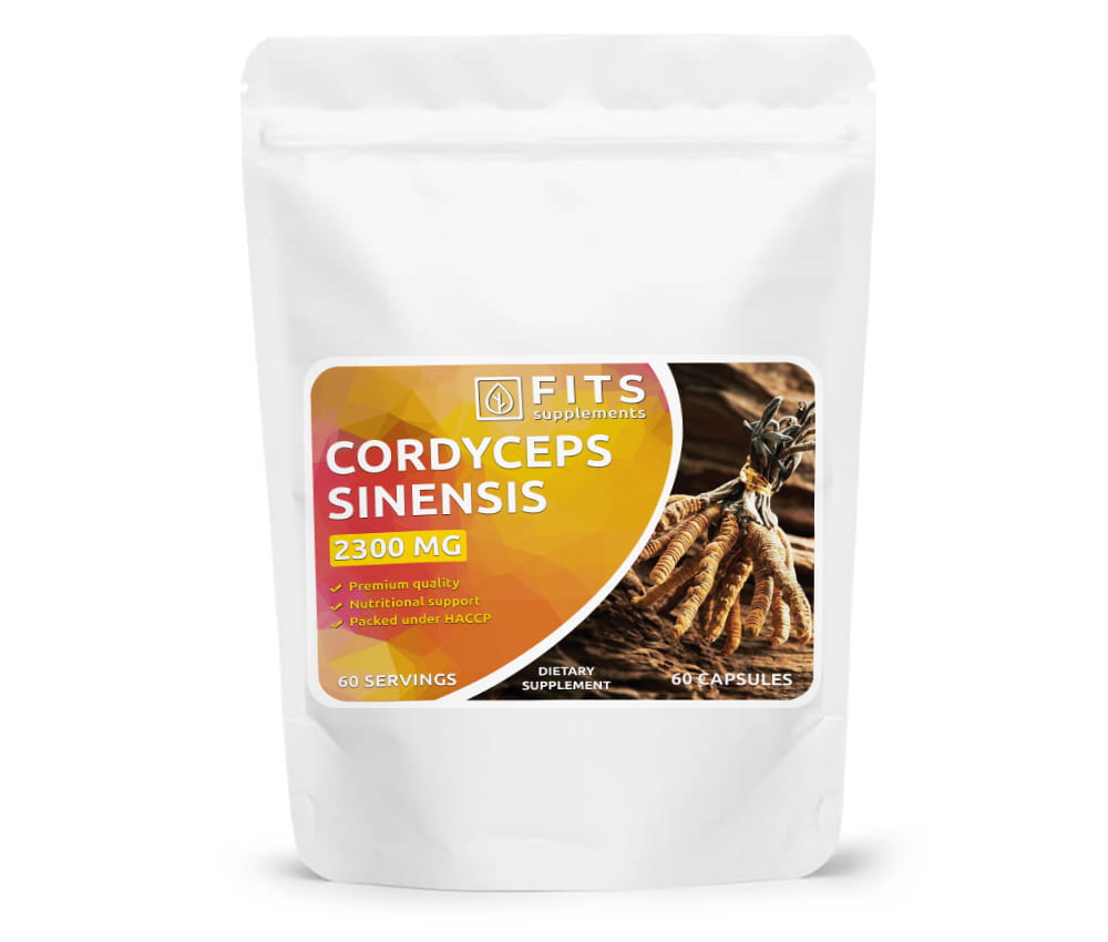 Cordyceps Sinensis Silný 2300mg 60 kapsúl