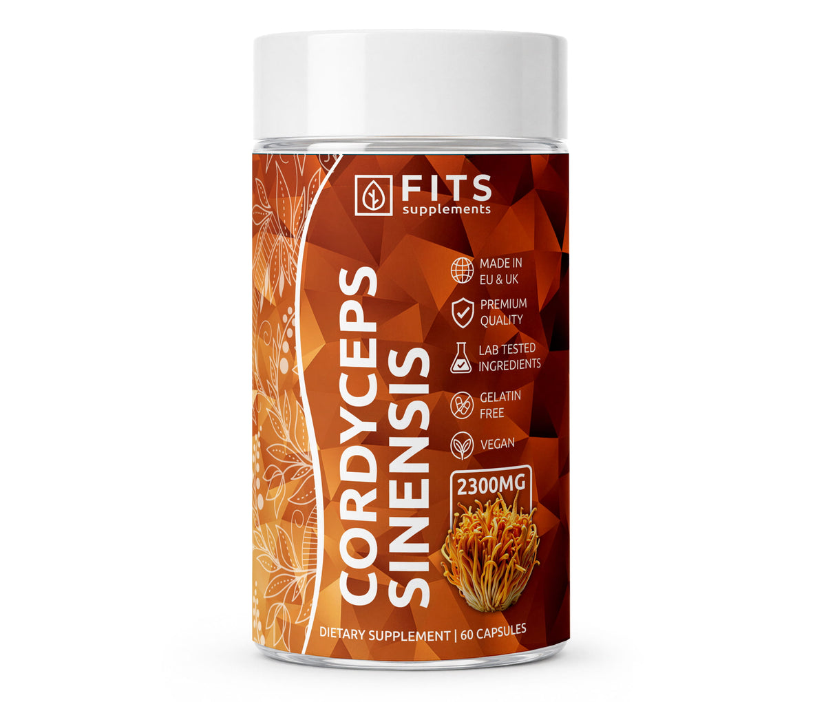 Cordyceps Sinensis Silný 2300mg 60 kapsúl
