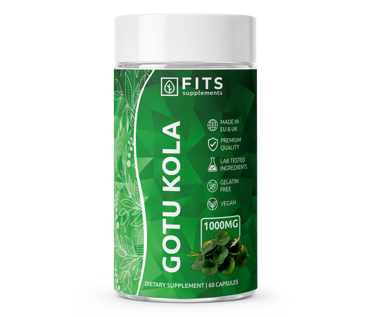 Gotu Kola Silný 1000 mg 60 kapsúl