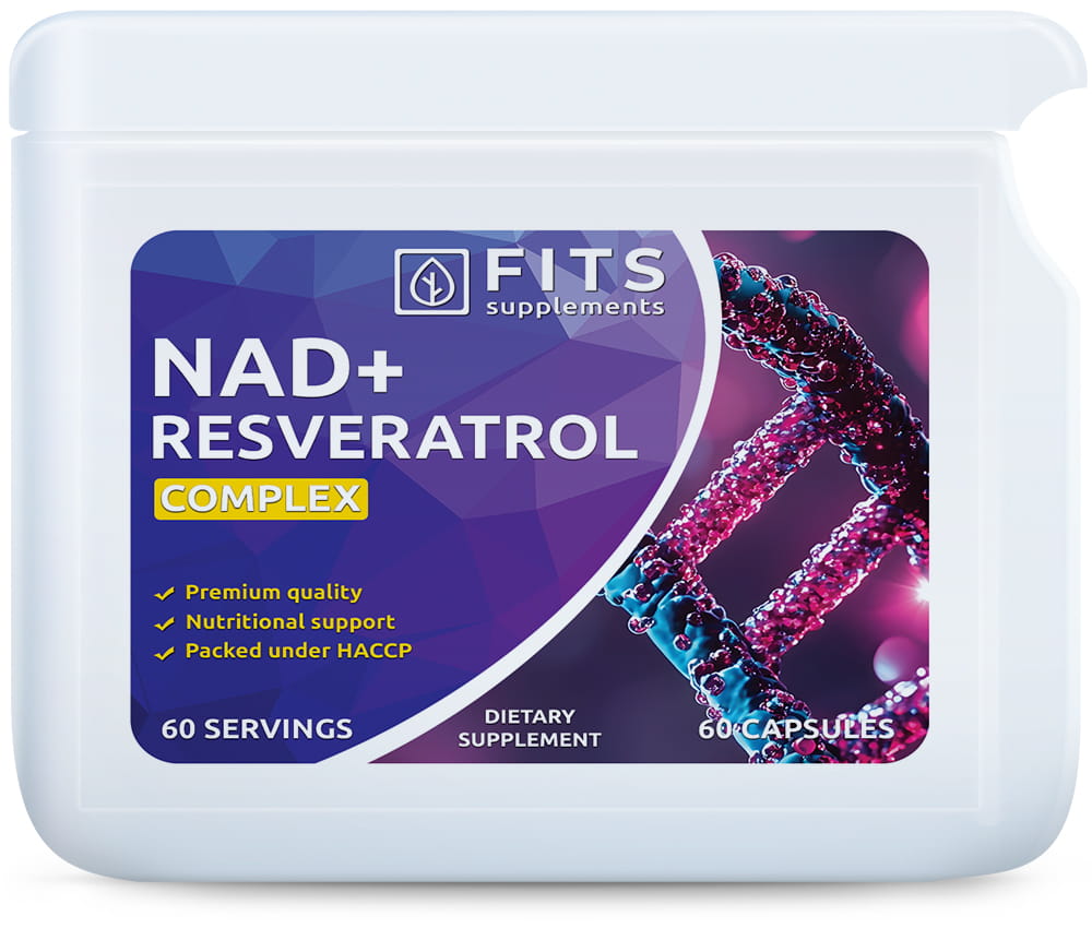 FITS NAD+ a Resveratrol 60 kapsúl - 1