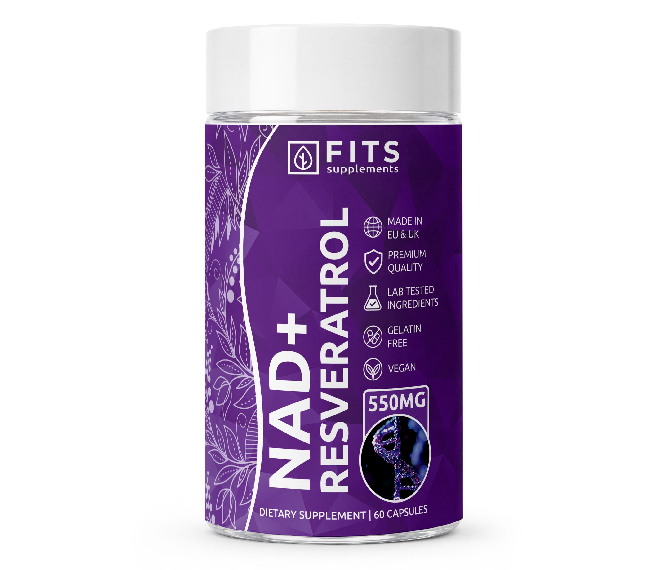 NAD+ a Resveratrol 60 kapsúl