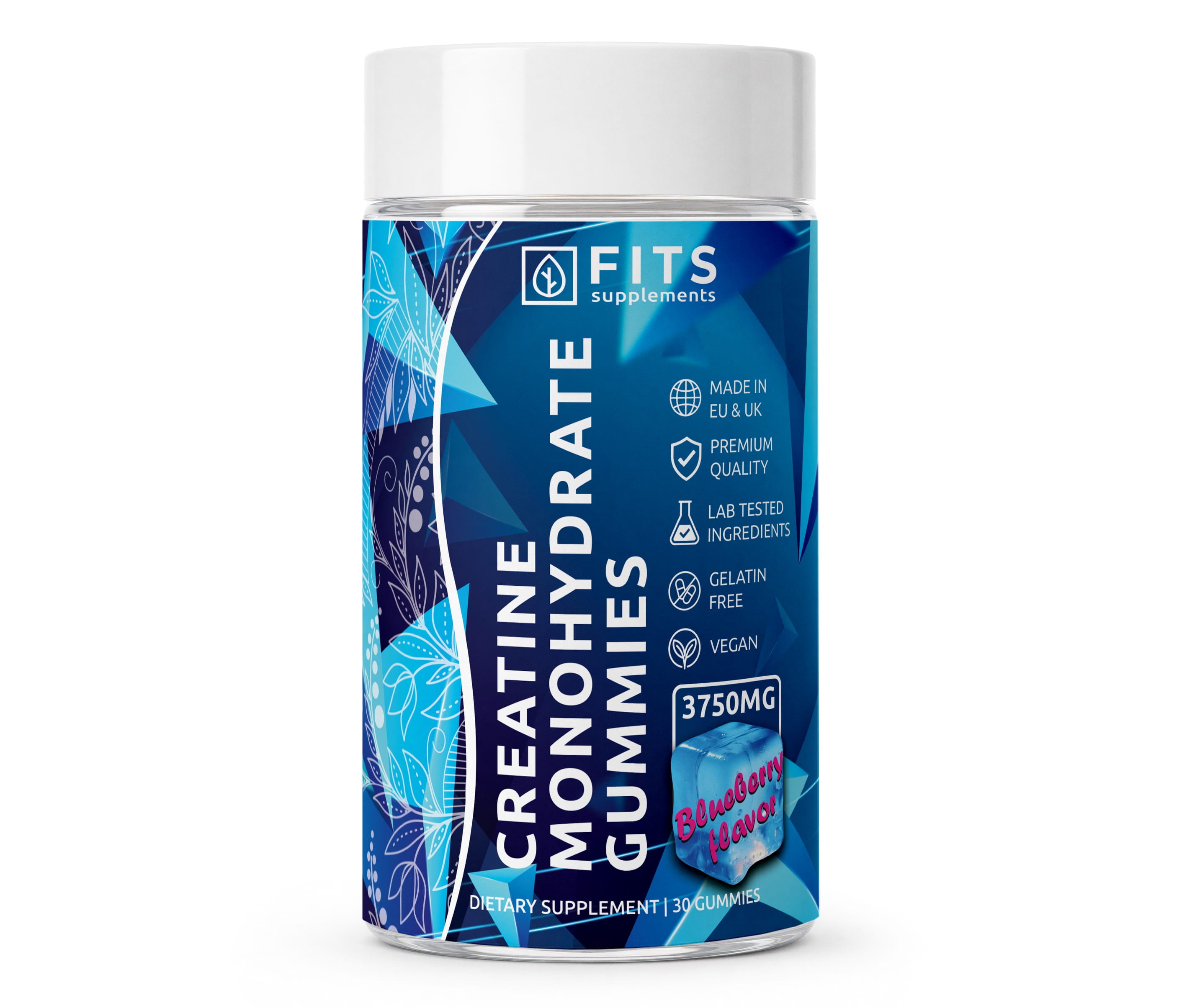 Kreatin monohydrát 3750 mg 30 želé bonbónů