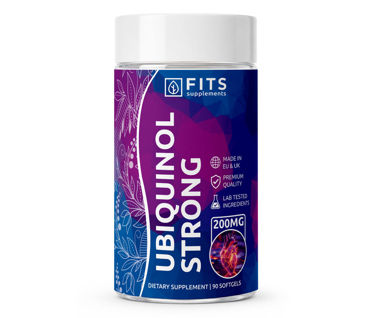 Silný ubichinol 200mg 90 měkkých kapslí
